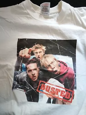 Buy Busted Ticket For Everyone 2004 Uk Tour T-shirt • 5£