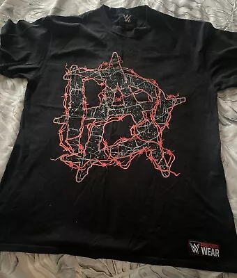 Buy WWE Dean Ambrose Black T-shirt  Mens Lunatic Asylum Medium Wrestling Rare • 7.99£