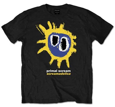 Buy Primal Scream Screamadelica Yellow T-Shirt OFFICIAL • 15.19£
