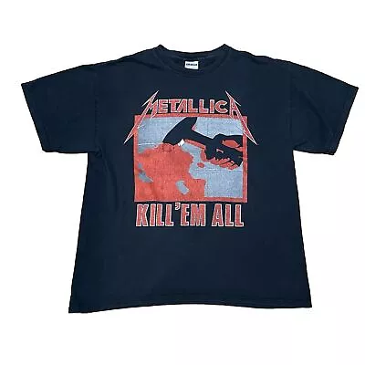 Buy Metallica 2007 Kill Em All Double Sided T-Shirt Music Metal Band Tee Size L • 54.95£