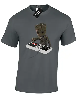 Buy Baby Groot Bomb Mens T-shirt Yeah Guardians Yondu Galaxy Rocket Awesome • 8.99£