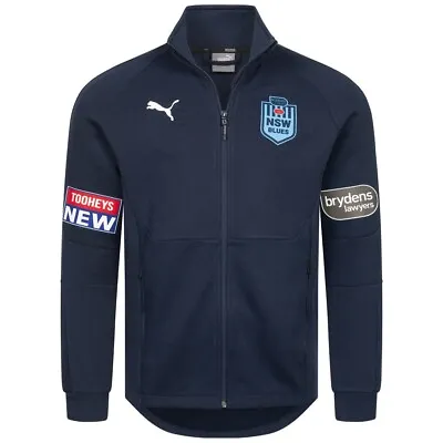 Buy Puma New South Wales Blues Mens Rugby Training Jacket - Blue • 39.99£