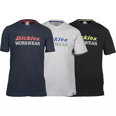 Buy Dickies Rutland Tee Navy, Grey & Black Multicoloured Cotton T-shirts (pack 3) • 37.75£