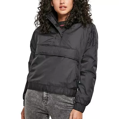Buy Urban Classics Ladies - Panel Padded Pull Over Jacket • 59.90£