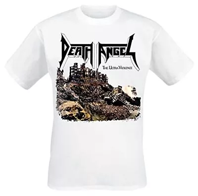 Buy DEATH ANGEL - ULTRA-VIOLENCE WHITE - Size M - New T Shirt - M72z • 17.83£
