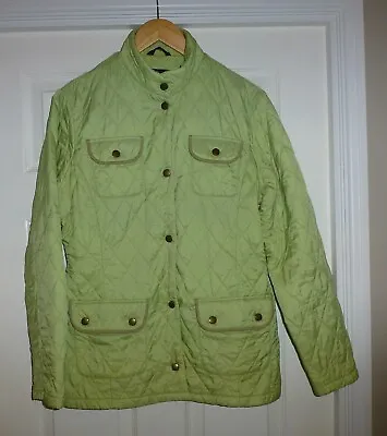 Buy LADIES GREEN BARBOUR L178 UTILITY FLYWEIGHT QUILT JACKET Size 14 CHECK SIZE INFO • 39.95£