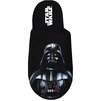 Buy Star Wars Mens Dark Side Darth Vader Slippers NS6325 • 14.25£