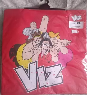 Buy Viz Red T Shirt Size X Large BNWT • 12.99£
