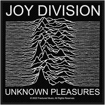 Buy JOY DIVISION Standard Patch: UNKNOWN PLEASURES New Order Official Merch Fan Gift • 4.30£