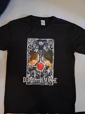Buy Death Note Anime T-Shirt XL Good Quality Cotton From Japan Never Worn • 13£