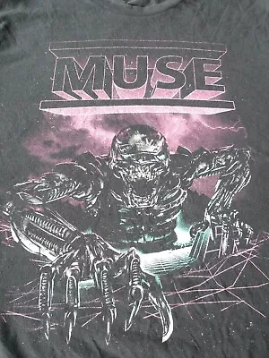 Buy MUSE Simulation Theory Tour T-Shirt Large • 14.99£