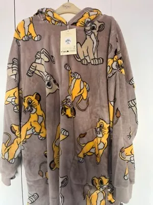 Buy Disney Lion King Simba Snuddie Hooded Oversize Blanket Hoodie Snuddie Oodie XS-S • 30£