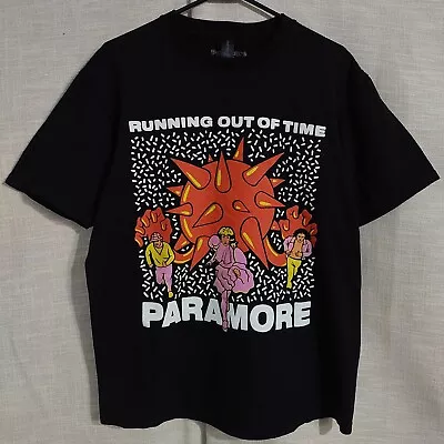 Buy PARAMORE Running Out Of Time Tour Band Music Official Merch Shirt - Size Medium • 27.85£