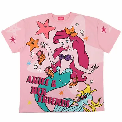 Buy IN HAND Tokyo Disney Resort T-Shirts Ariel UNISEX Big Silhouette Little Mermaid • 62.36£