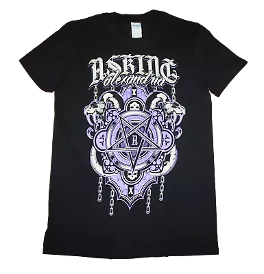 Buy Asking Alexandria - Snakes & Purple Pentagram - Men's / Unisex T Shirts • 10.99£