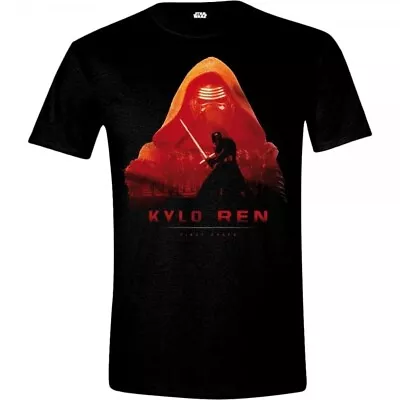 Buy STAR WARS VII The Force Awakens Kylo Ren  T-Shirt, Male, XXLarge, Black • 9.22£