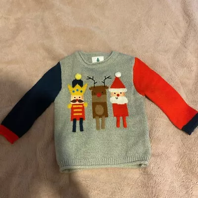 Buy Toddlers Unisex Christmas Jumper- Wore Once- Looks Brand New- Asda George • 6£