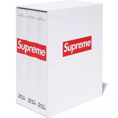 Buy Supreme 30 Years: T-Shirts 1994-2024 Book (3-Volumes) White | Confirmed Order ✅ • 249.99£