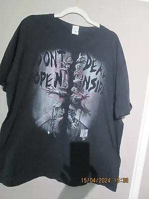 Buy Walking Dead Promo T Shirt Dont Open Dead Inside Size Xxl • 14.99£