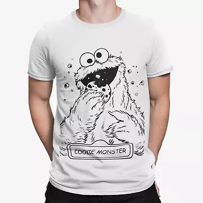 Buy Cookie Drawing T-Shirt - Gonzo Cartoon Cool Retro Funny TV Film Animal Kermit • 7.19£