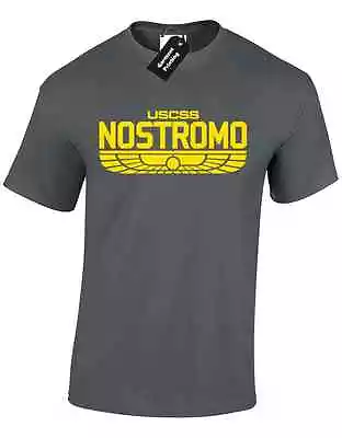 Buy Nostromo Mens T Shirt Novelty Slogan Prometheus Weyland Yutani New Gents • 8.99£