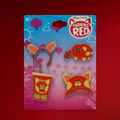 Buy Disney Pixar Turning Red Panda Merch Pin Set • 15.19£