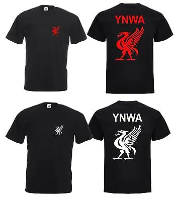 Buy Unisex Liverpool YNWA Scouse Scouser Liver Bird Liverpudlian Black T-Shirt • 12.95£