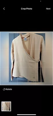 Buy ADIDAS Womens Jacket Light Peach Wraparound Size Medium  • 38.42£