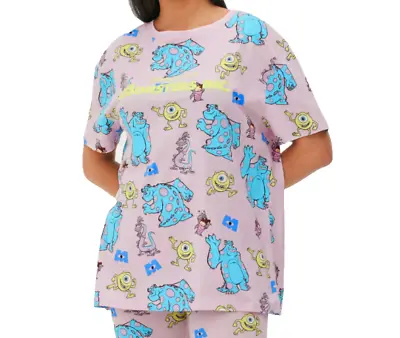 Buy Disney Monsters Inc. Pyjama Top  UK Sizes 4-20 • 17.99£