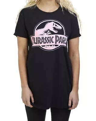 Buy Brand New With Tags Official Jurassic Park Black T-shirt Tee Size Medium • 12.99£