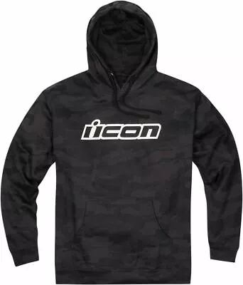 Buy Icon Clasicon Pullover Hoodie Black • 59.99£