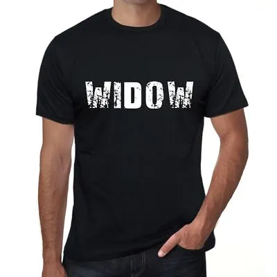 Buy Widow Mens Vintage Printed T Shirt Black Birthday Gift  00553 • 19.95£