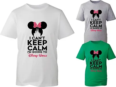 Buy I'm Going To Disney World Minnie Mouse Funny T-Shirt Vintage Mouse Xmas Gift Top • 11.99£