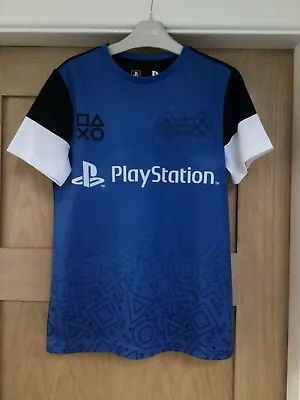 Buy Official PlayStation T-Shirt Blue Black Age 10-11 Yrs Next Day Post • 4.99£