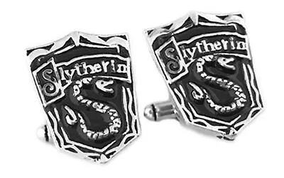Buy HP Slytherin Black Fashion Novelty Cuff Links Movie Film Series With Gift Box • 11.50£