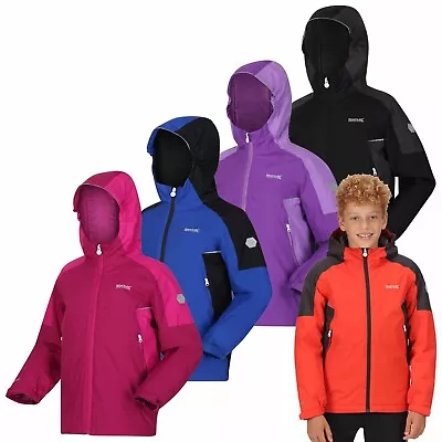 Buy Regatta Kids Boys Girls Lightweight Waterproof Jacket Coat HUGE SALE RRP £50 • 14.99£