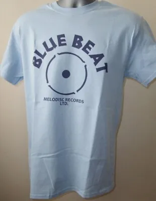 Buy Blue Beat Records T Shirt Retro Ska R&B Music Label Dub Vinyl Prince Buster V304 • 13.45£