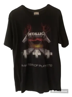 Buy 2007 Metallica Master Of Puppets Album T Shirt M • 37.55£