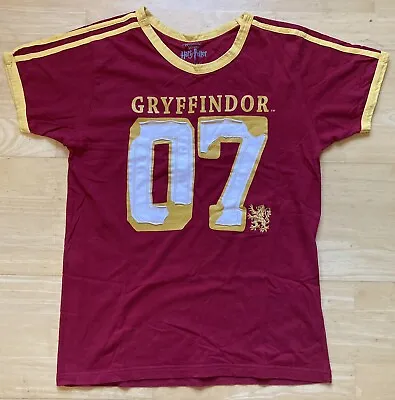 Buy XS 35  Chest Harry Potter Gryffindor 07 Quidditch T-shirt Universal Studios • 9.99£