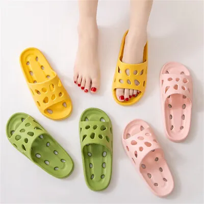 Buy Mens Womens Shower Bath Sandals Clogs Non-Slip Ultra Soft Slippers Shoes UK Home • 2.55£