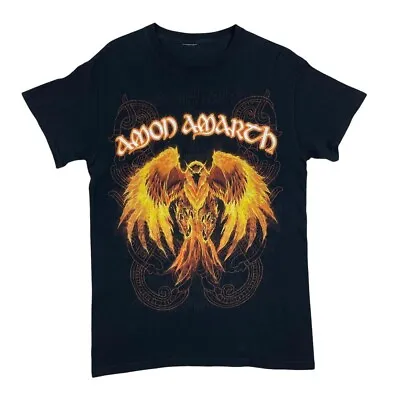 Buy Amon Amarth Band T-Shirt Black And Gold XS • 10.50£