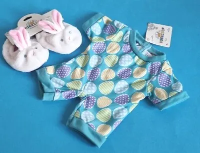Buy Build A Bear Easter Egg BNWT Sleeper Boys Girls Clothes & Bunny Slippers  • 19.99£