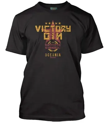 Buy George Orwell 1984 Inspired Victory Gin, Men's T-Shirt • 18£