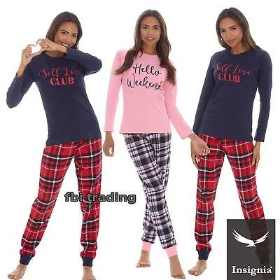 Buy Ladies Pyjamas Set Nightwear Pjs Soft Loungewear Cotton LONG Sleeve  • 14.95£