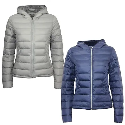 Buy Women's Next Padded Packaway Slim Fit Light Hooded Down Puffa Winter Jacket Coat • 24.99£