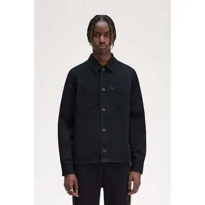 Buy Fred Perry Mens Twill Overshirt • 104.24£