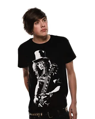 Buy SLASH - GUNS N ROSES - Rock Icon Caricature - Printed On Unisex T-shirts • 14.99£