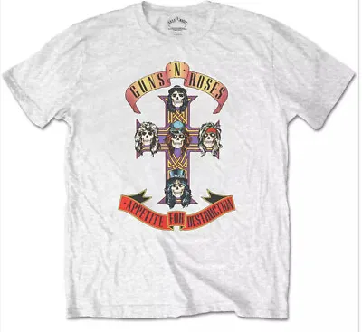 Buy Guns N Roses Appetite For Destruction Official Merchandise T Shirt • 12.99£