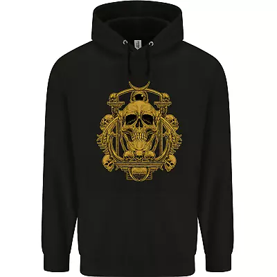 Buy Skull Of The Ages Mens 80% Cotton Hoodie • 19.99£