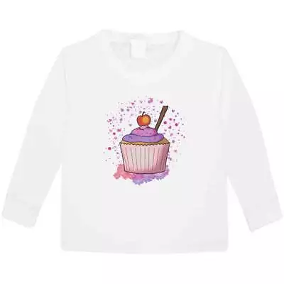 Buy 'Cupcake Sprinkled With Love' Kid's Long Sleeve T-Shirts (KL045413) • 9.99£